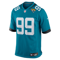 Jacksonville Jaguars Austin Johnson Teal jersey – view 2