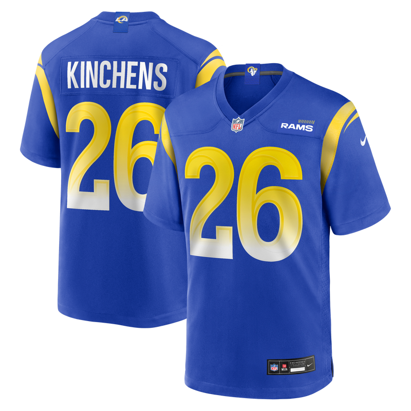 Los Angeles Rams Kamren Kinchens Royal jersey – view 1