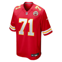 Kansas City Chiefs Josh Simmons Red jersey – view 2