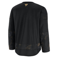 New Jersey Devils Fanatics Black 2024 Military Appreciation Practice Jersey