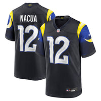 Los Angeles Rams Puka Nacua Blue jersey – view 1