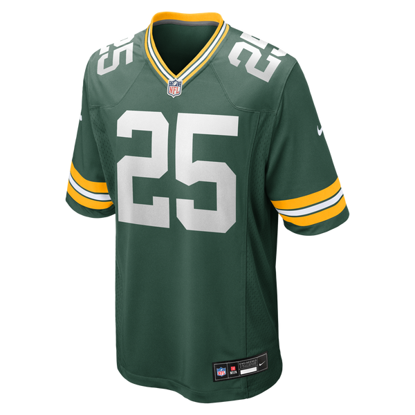 Green Bay Packers Keisean Nixon Nike Green Game Player Jersey