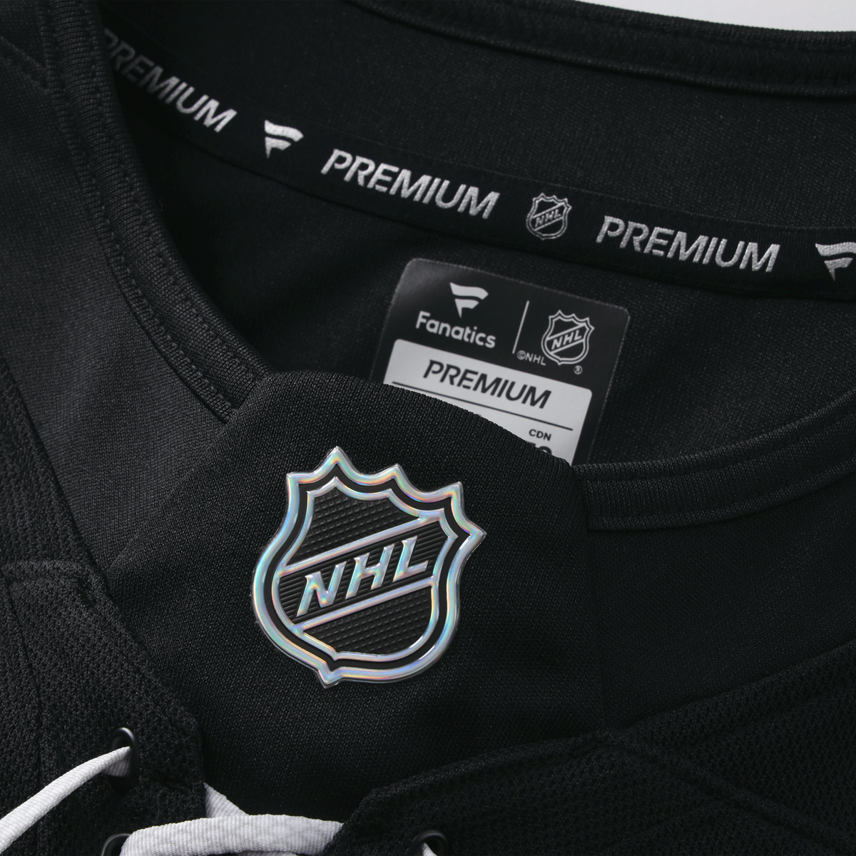 Los Angeles Kings Fanatics Black Alternate Premium Custom Jersey