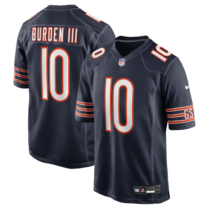 Chicago Bears Luther Burden III Navy jersey – view 1