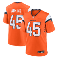 Denver Broncos Nate Adkins Orange jersey – view 1