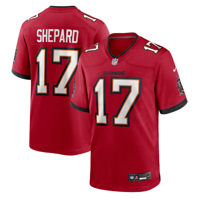 Tampa Bay Buccaneers Sterling Shepard Red jersey – view 1