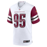 Washington Commanders Jer'Zhan Newton White jersey – view 3