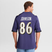 Baltimore Ravens Cornelius Johnson Purple jersey – view 6