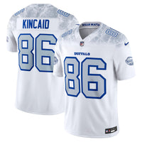 Buffalo Bills Dalton Kincaid White jersey – view 1