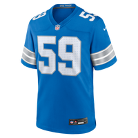 Detroit Lions Giovanni Manu Blue jersey – view 2