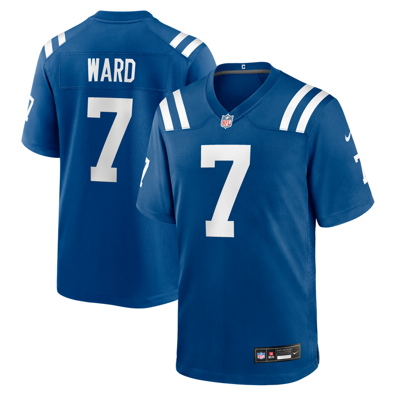Indianapolis Colts Charvarius Ward Royal jersey – view 1