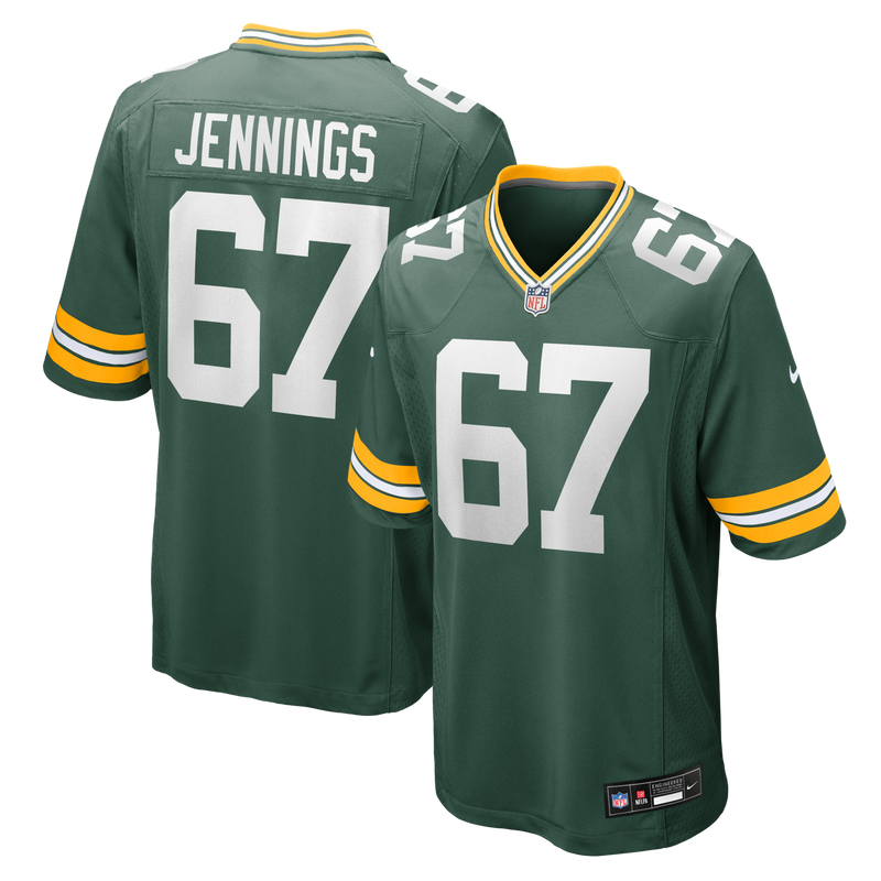 Green Bay Packers Donovan Jennings Green jersey – view 1