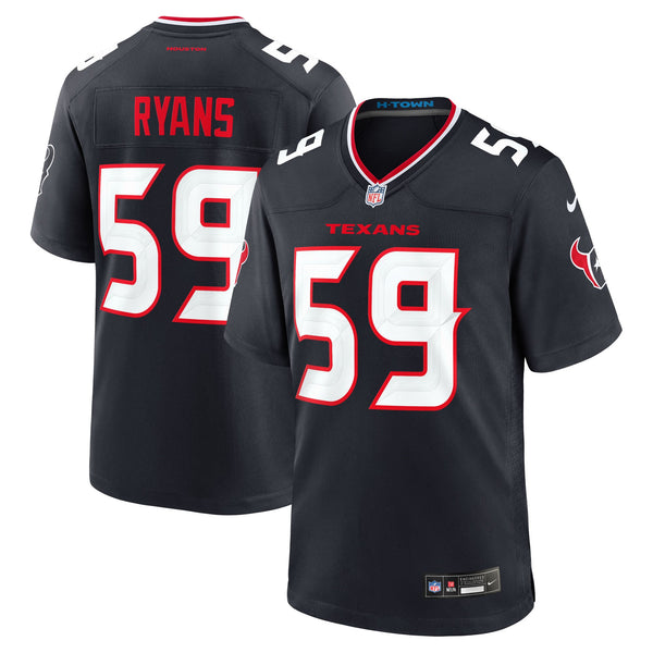 Houston Texans DeMeco Ryans Nike Navy Team Retired Game Jersey
