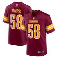 Washington Commanders Burgundy jersey – view 2