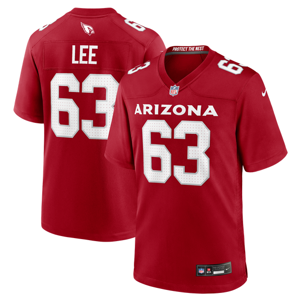 Arizona Cardinals Vershon Lee Nike Cardinal Team Game Jersey