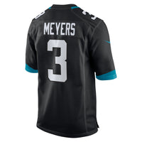 Jacksonville Jaguars Jakobi Meyers Black jersey – view 4