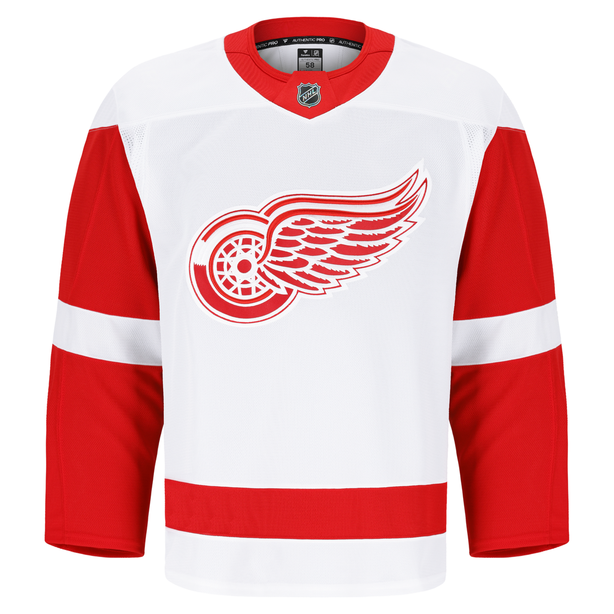 Detroit Red Wings Fanatics White Away Authentic Pro Jersey
