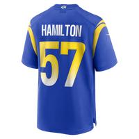 Los Angeles Rams Ty Hamilton Royal jersey – view 3