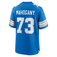 Detroit Lions Christian Mahogany Blue jersey – view 3