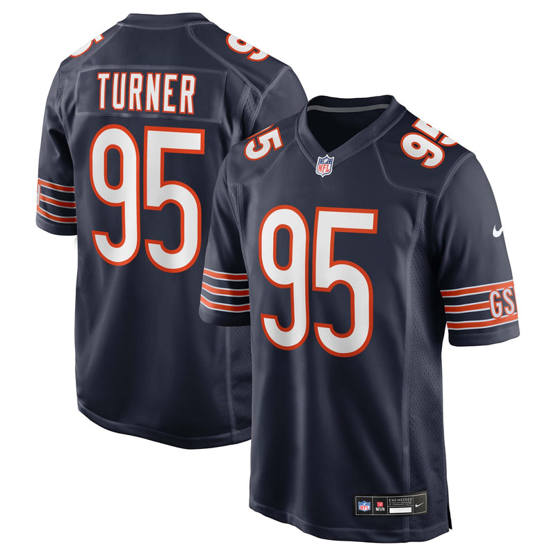Chicago Bears Shemar Turner Navy jersey – view 1