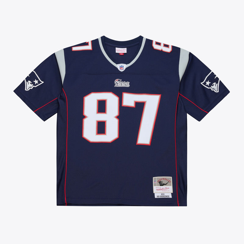 New England Patriots Rob Gronkowski Navy jersey – view 1