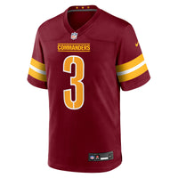 Washington Commanders Will Harris Burgundy jersey – view 3