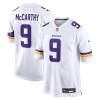 Minnesota Vikings J.J. McCarthy White jersey – view 1