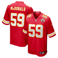 Kansas City Chiefs Cooper McDonald Red jersey – view 1