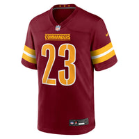 Washington Commanders Trey Amos Burgundy jersey – view 3