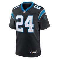 Carolina Panthers Jonathon Brooks Black jersey – view 3
