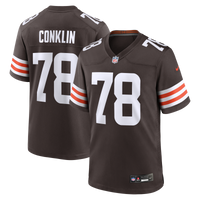 Cleveland Browns Jack Conklin Brown jersey – view 1