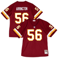 Washington Commanders LaVar Arrington Burgundy jersey – view 2