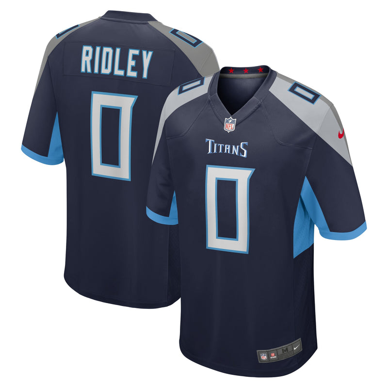 Tennessee Titans Calvin Ridley Navy jersey – view 1