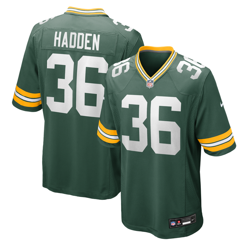 Green Bay Packers Kamal Hadden Green jersey – view 1