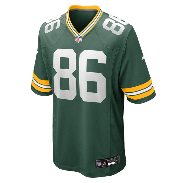 Green Bay Packers John FitzPatrick Nike Green Team Game Jersey