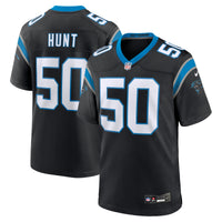 Carolina Panthers Robert Hunt Black jersey – view 1