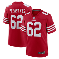 San Francisco 49ers Austen Pleasants Scarlet jersey – view 1