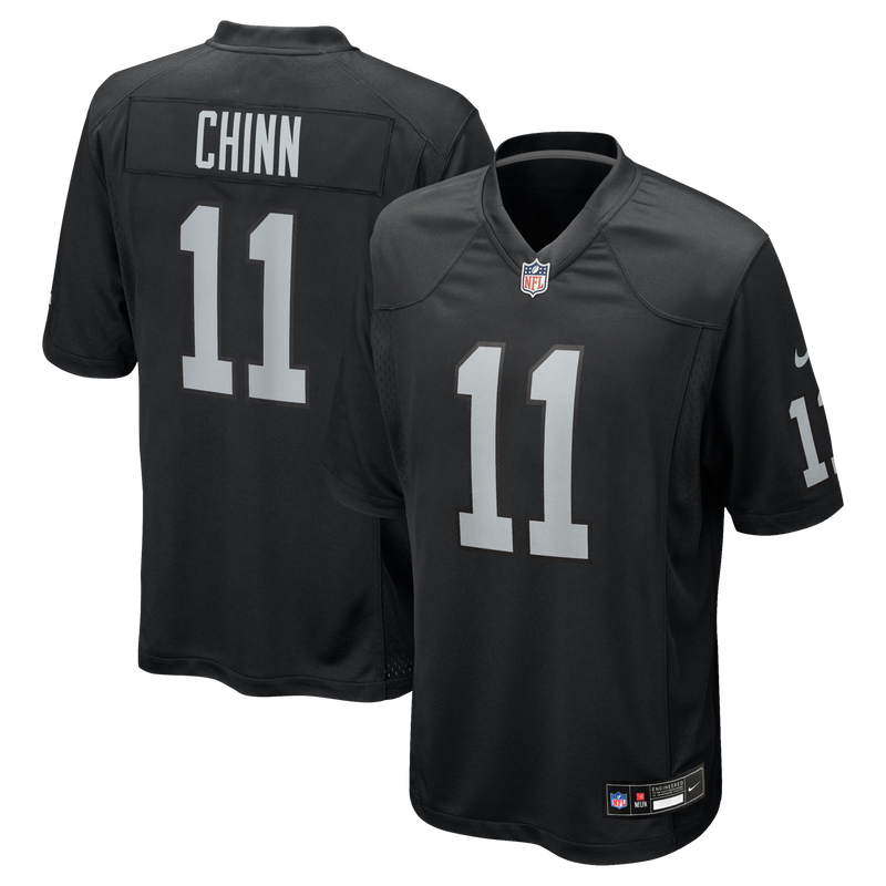 Las Vegas Raiders Jeremy Chinn Black jersey – view 1