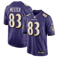 Baltimore Ravens LaJohntay Wester Purple jersey – view 1
