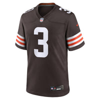 Cleveland Browns Jerry Jeudy Brown jersey – view 2