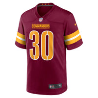Washington Commanders Austin Ekeler Burgundy jersey – view 3