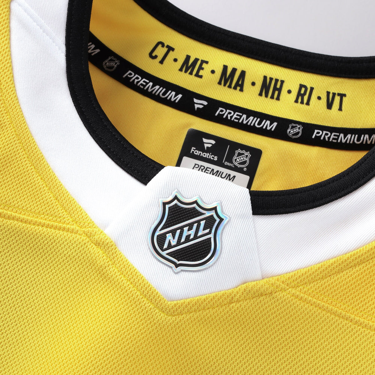 Boston Bruins Jeremy Swayman Fanatics Gold 2026 NHL Stadium Series Premium Jersey