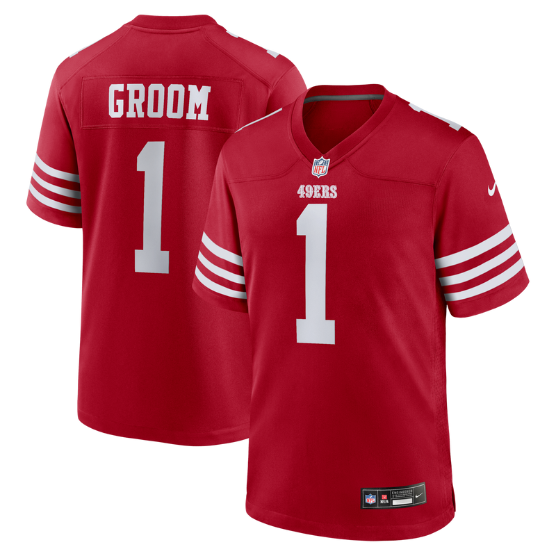 San Francisco 49ers Scarlet jersey – view 1