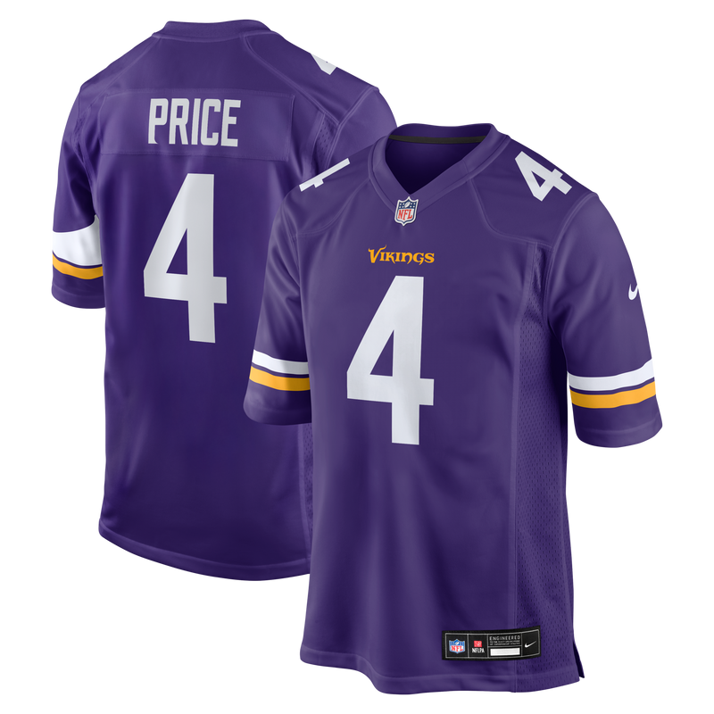 Minnesota Vikings Myles Price Purple jersey – view 1