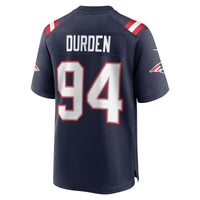 New England Patriots Cory Durden Navy jersey – view 4