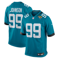 Jacksonville Jaguars Austin Johnson Teal jersey – view 1