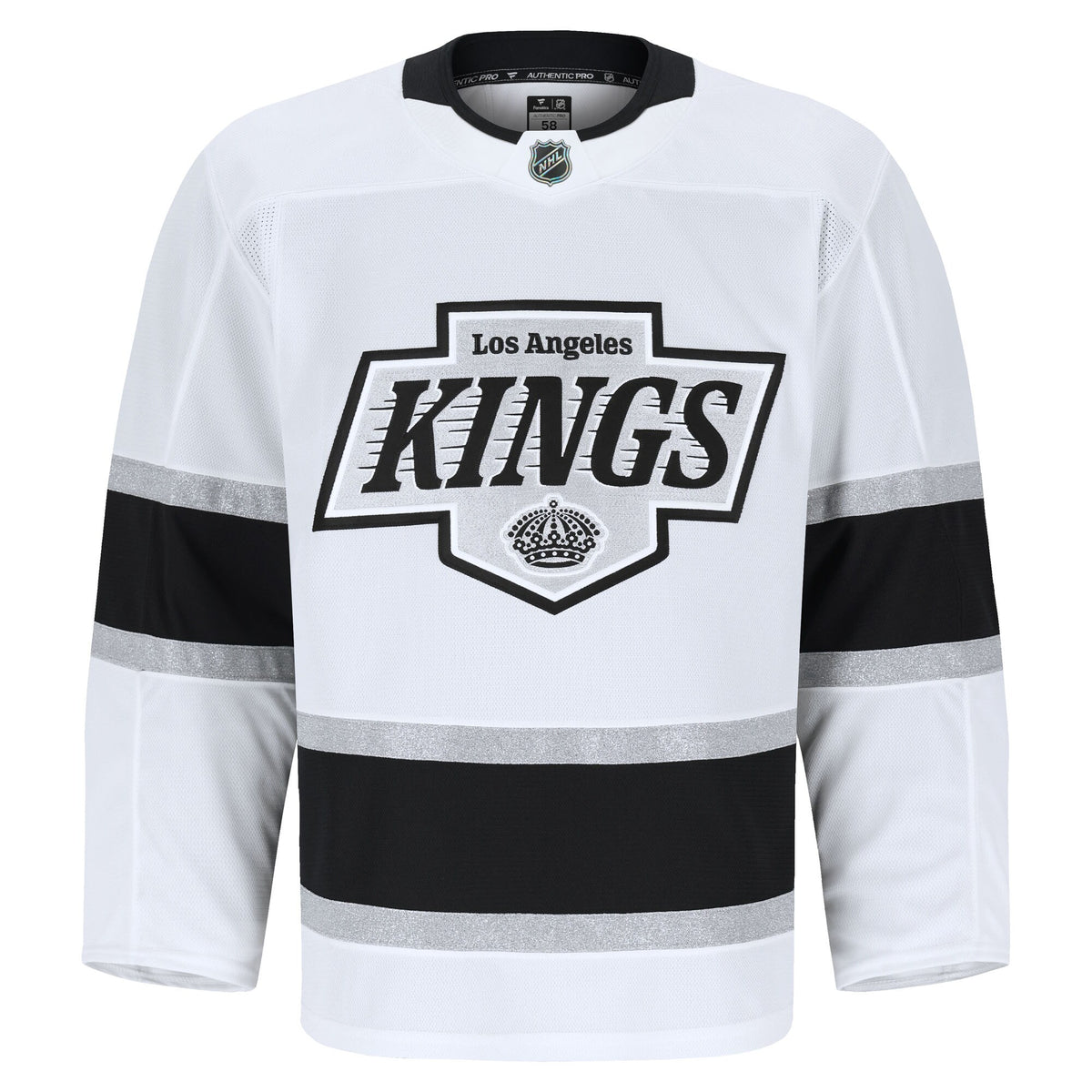 Los Angeles Kings Fanatics White Away Authentic Pro Jersey
