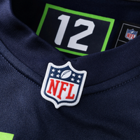 Seattle Seahawks Maxen Hook Nike College Navy Team Game Jersey