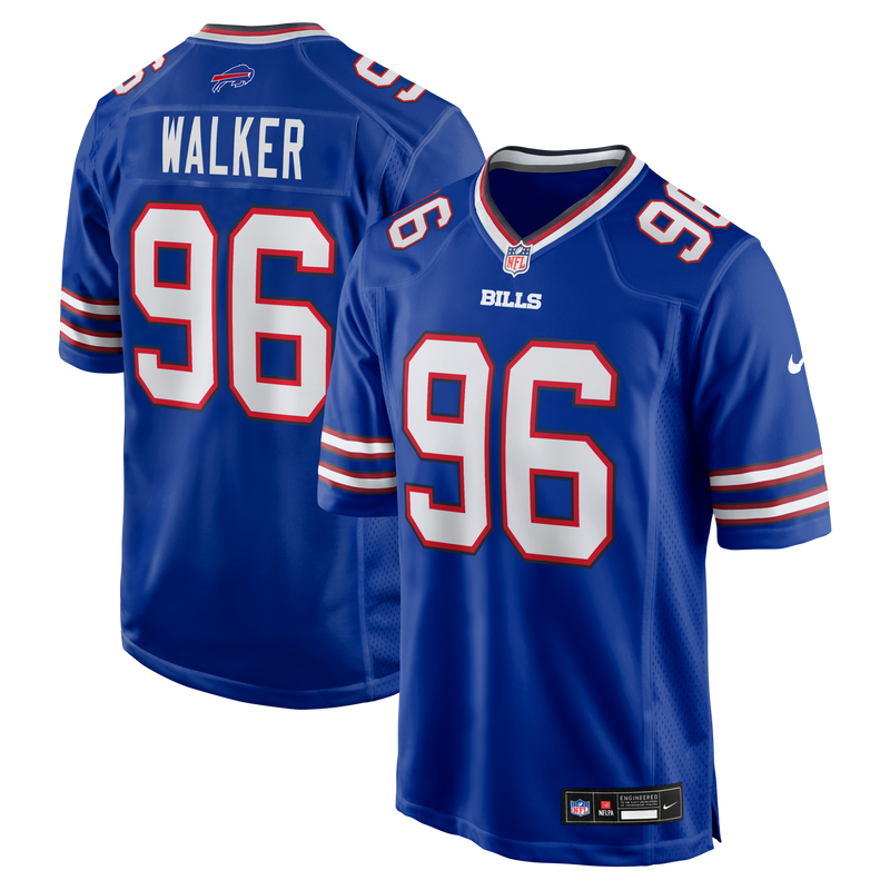Buffalo Bills Deone Walker Royal jersey – view 1