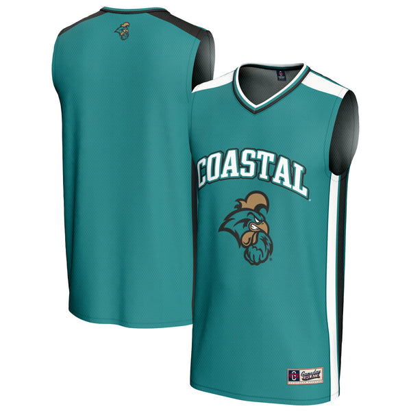 Coastal Carolina Chanticleers GameDay Greats Basketball Jersey - Teal